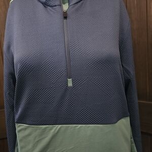 KJUS Women's Blue and Green Hoodie